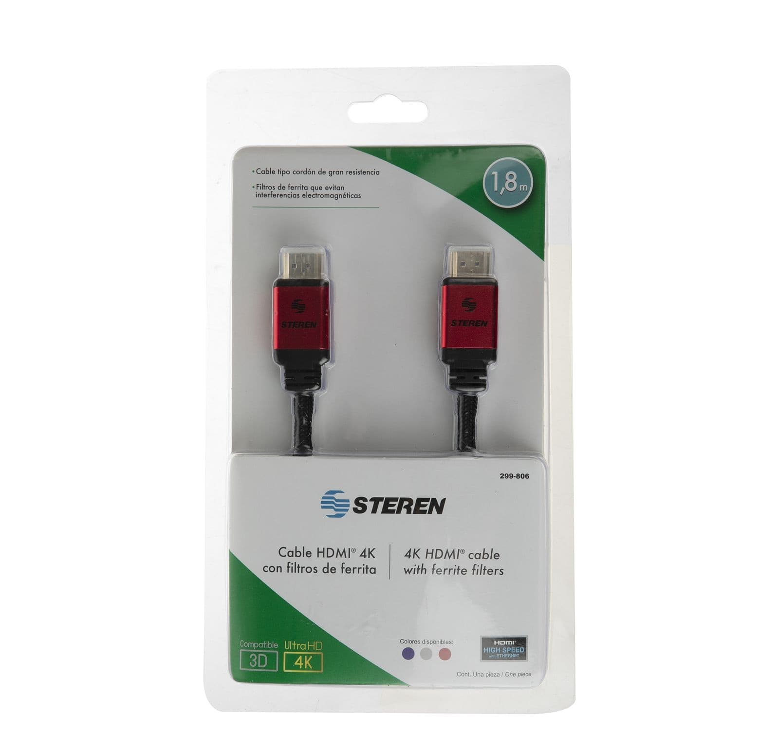 کابل HDMI مدل Steren 1.8 متر — تصویر ۵