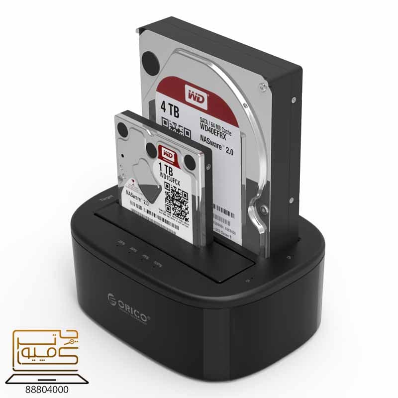 داکینگ استیشن هارد اوریکو DOCK ORICO 2BAY 6228 US3C-C — تصویر ۶