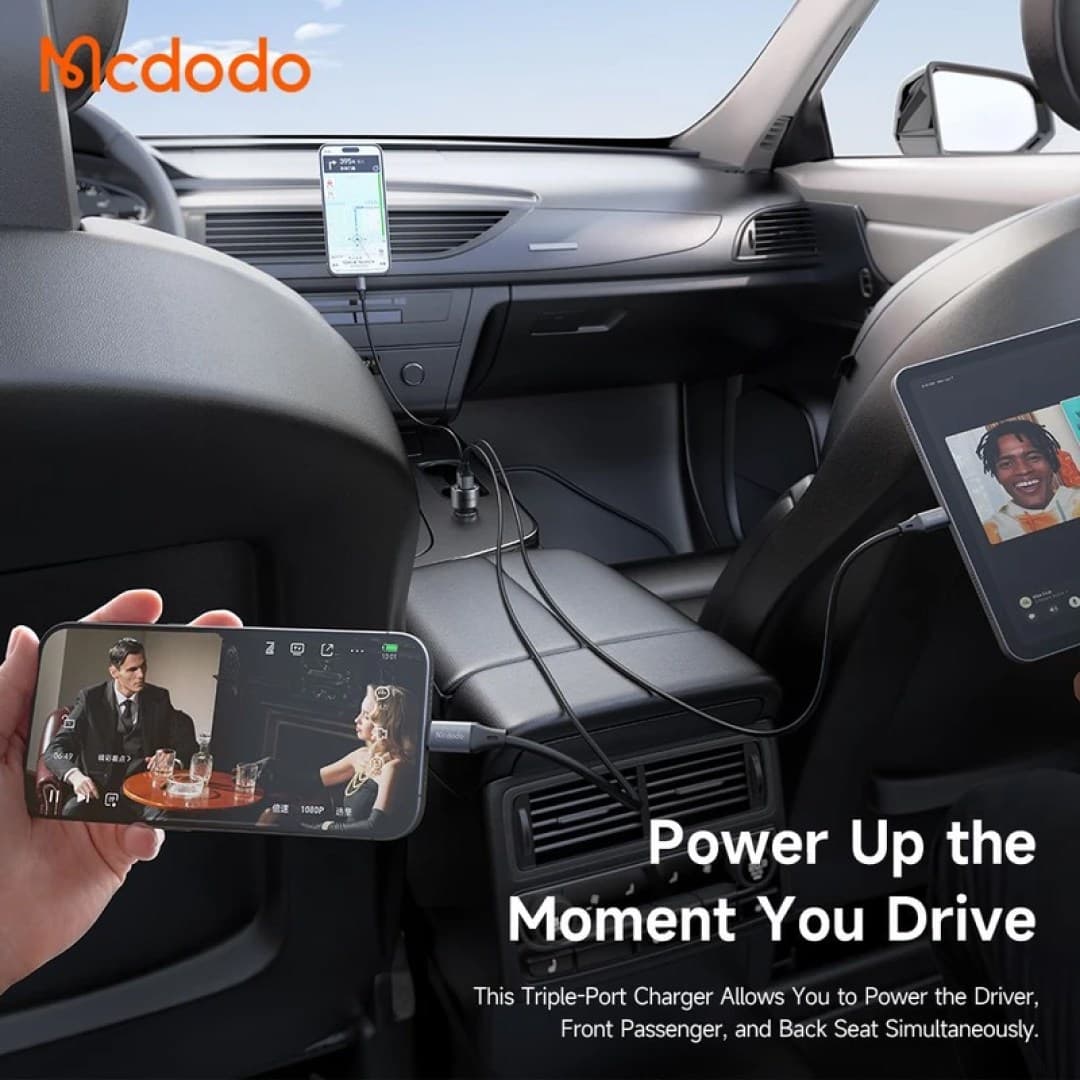 شارژر فندکی 90 وات مک دودو مدل Mcdodo CC-311 — تصویر ۳