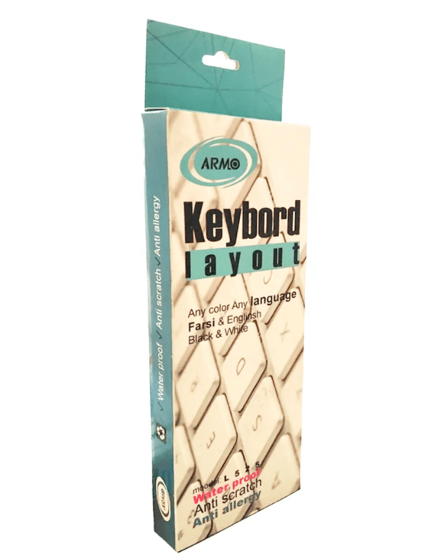لیبل (برچسب) کیبورد ARMO آرمو مدل L525