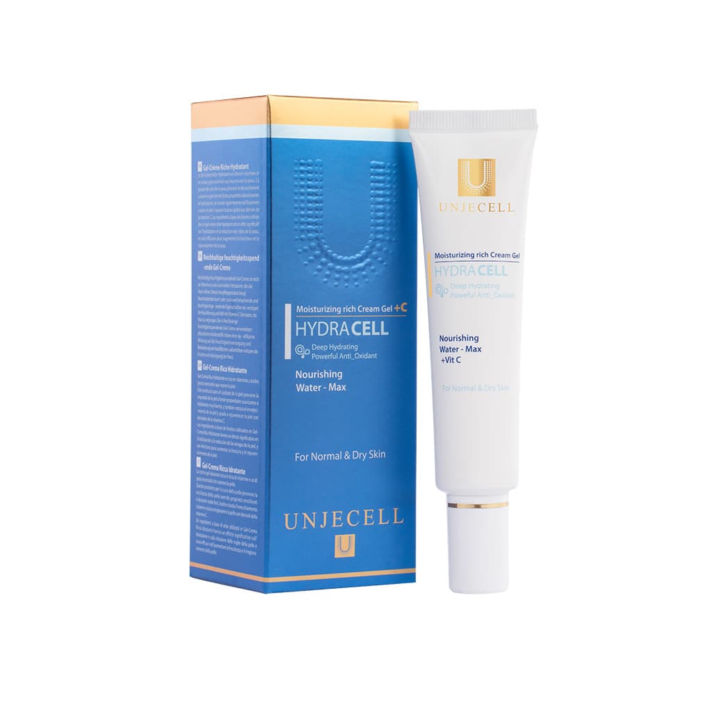 کرم ژل آبرسان ریچ حاوی ویتامین C آنژسل HYDRACELL — تصویر ۷