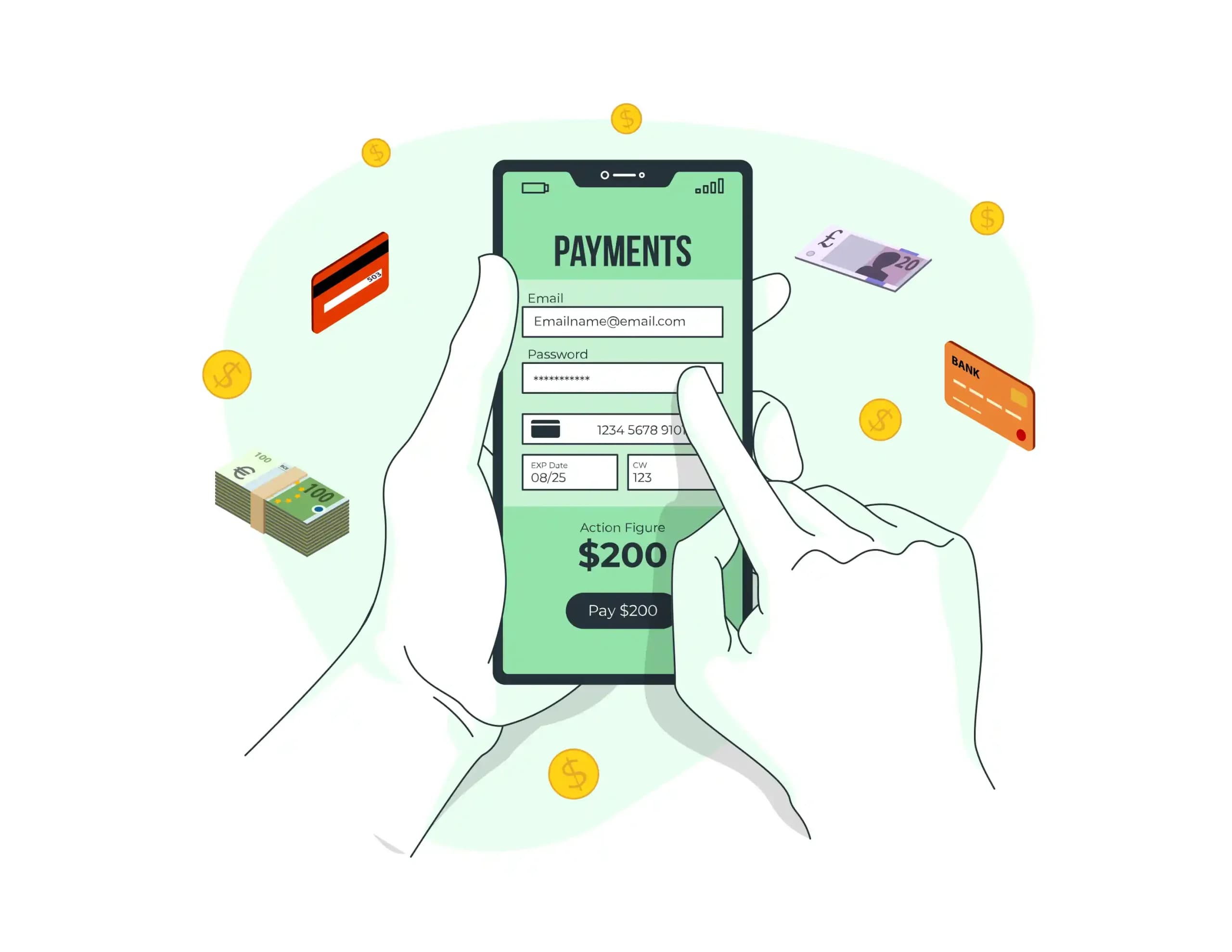 درگاه پرداخت دلاری ویزا کارت و مستر کارت — تصویر ۵