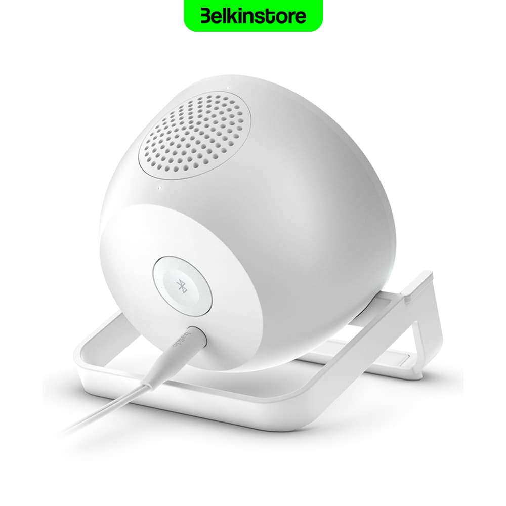 اسپیکر و شارژر بی سیم 10 وات بلکین – SoundForm Charge – مدل AUF001tt — تصویر ۸