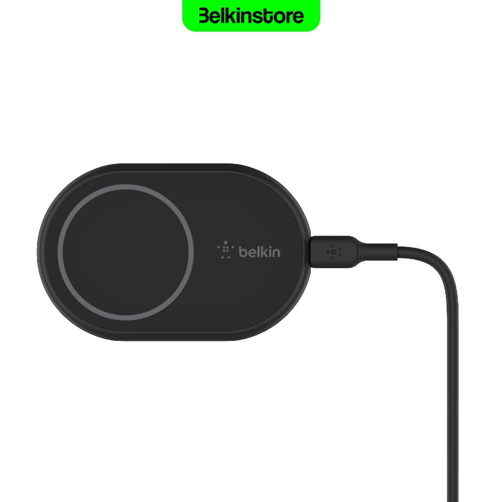 شارژر ماشین بی سیم مغناطیسی 10 وات بلکین به همراه شارژر فندکی – BoostCharge – مدل WIC004btBK — تصویر ۱۲