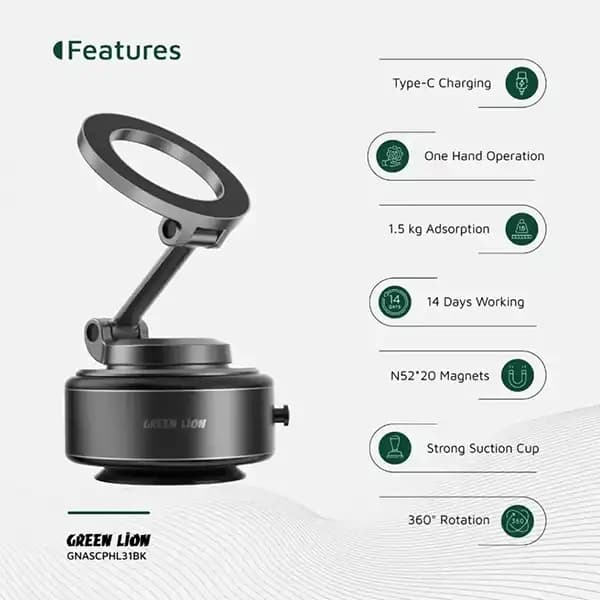 پایه نگهدارنده گوشی موبایل گرین لاین مدل GX-31 — تصویر ۱۱