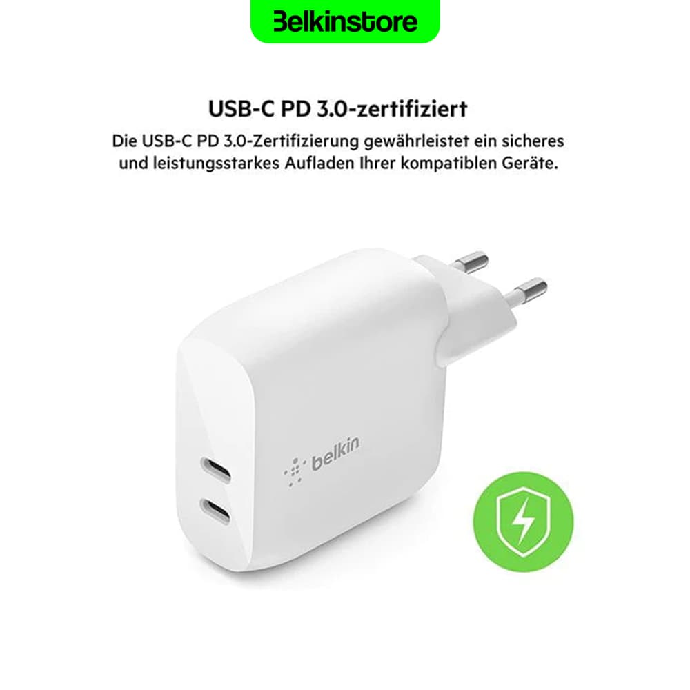 شارژر دیواری 40وات بلکین- BoostCharge – مدل WCB006 — تصویر ۵