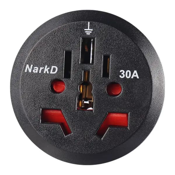 تبدیل سه به دو برق 30 آمپر Narkd مدل YH-005K — تصویر ۱۰