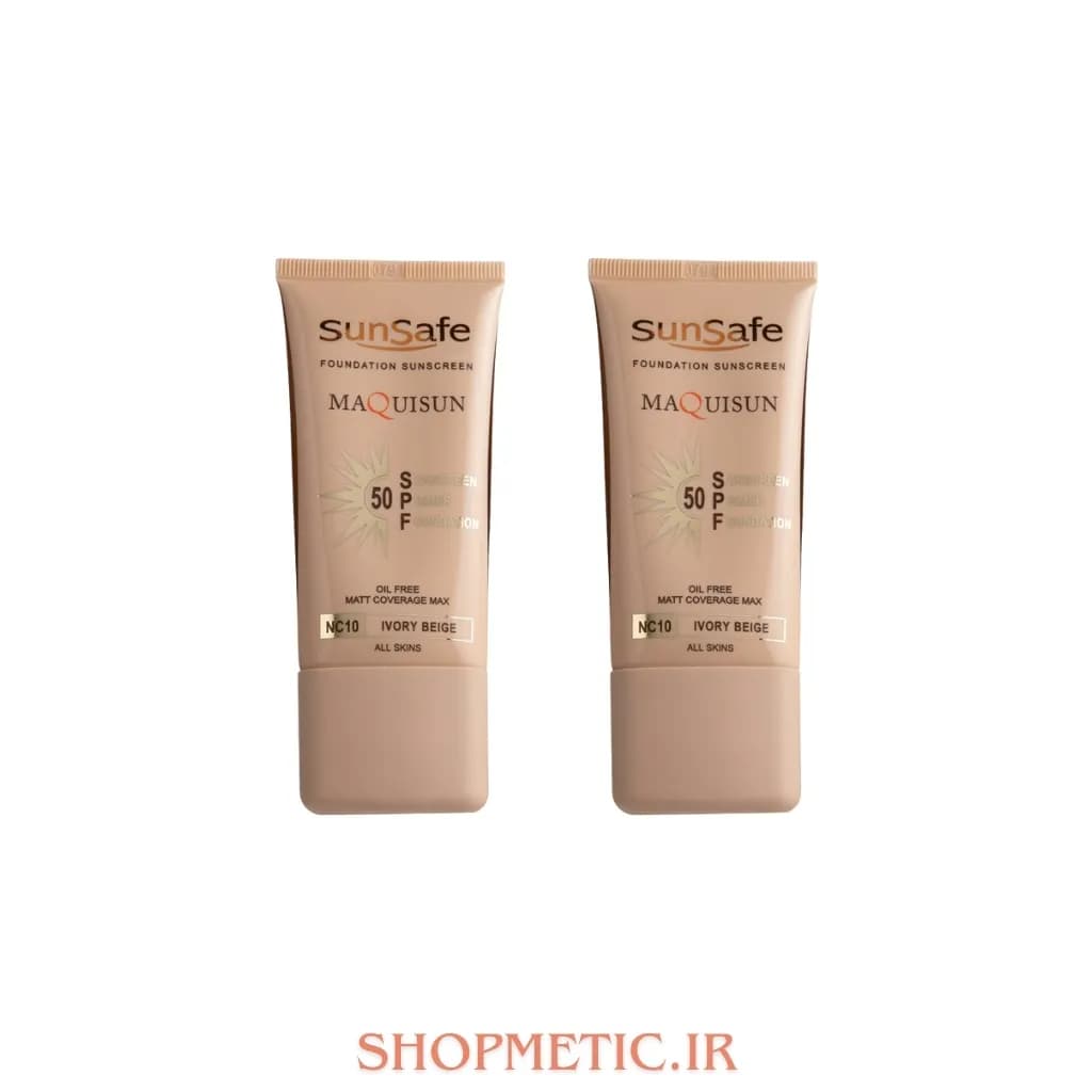 کرم ضدآفتاب رنگی سان سیف شماره NC10 — تصویر ۳