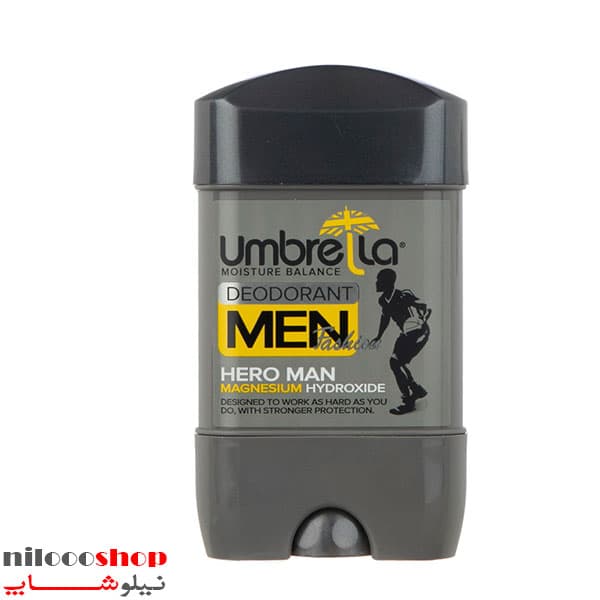استیک ضد تعریق مردانه آمبرلا مدل HERO MAN حجم 75 میلی لیتر — تصویر ۲
