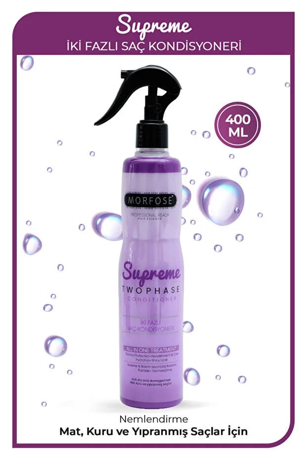 اسپری نرمکننده دو فاز مورفوس مدل Supreme حجم 400 میل — تصویر ۲