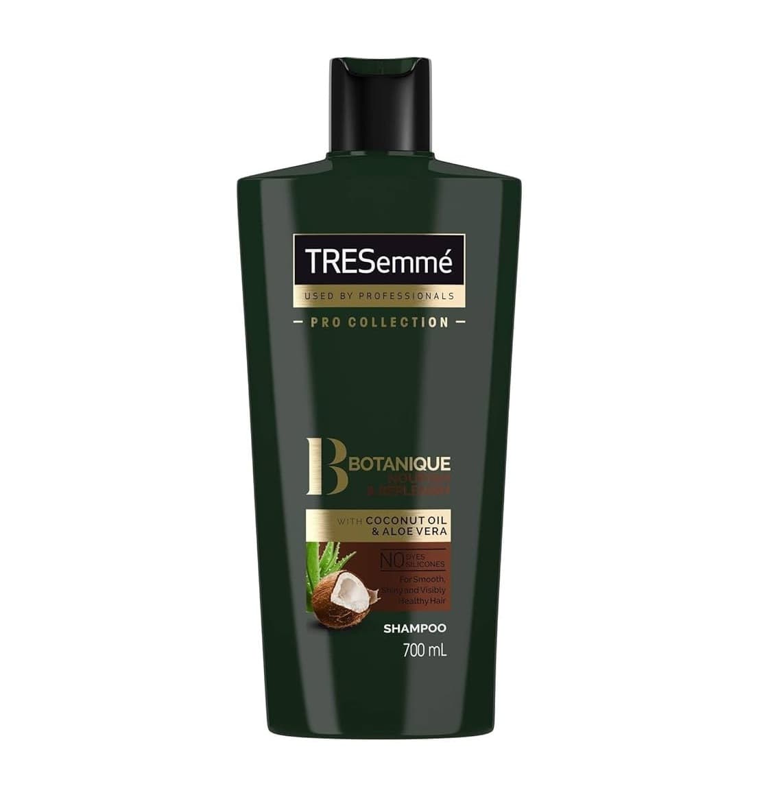 شامپو ترزمه tresemme حاوی روغن نارگیل و آلوئه ورا حجم 700 میل — تصویر ۲