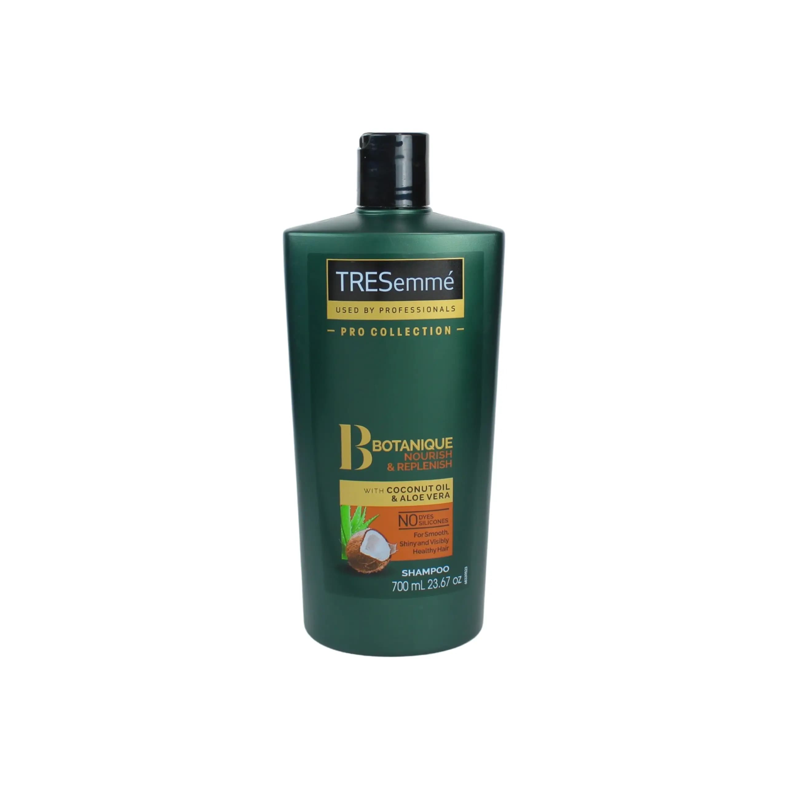 شامپو ترزمه tresemme حاوی روغن نارگیل و آلوئه ورا حجم 700 میل — تصویر ۵