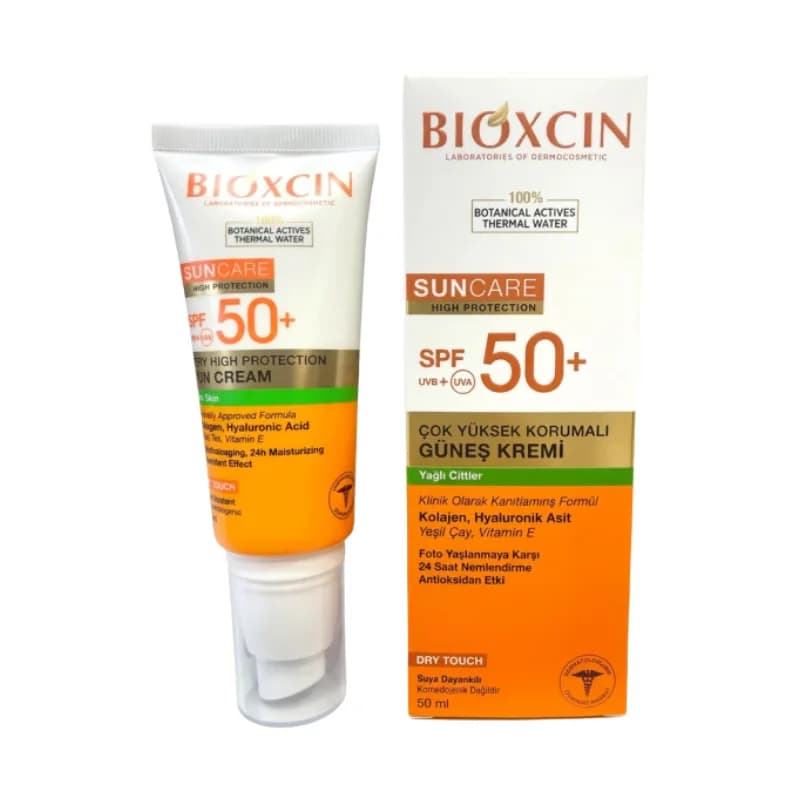 ضدآفتاب دوتینی SPF50 فاقد رنگ مدل sun care مناسب پوست چرب حجم 50 میلی لیتر — تصویر ۳