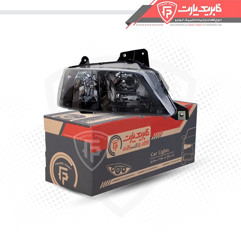 چراغ جلو راست پژو پارس دودی A