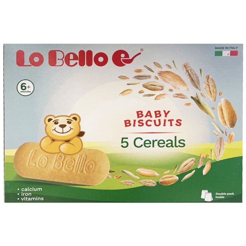 بیسکوییت غلات چند دانه 6+ ماه لوبلو LoBello