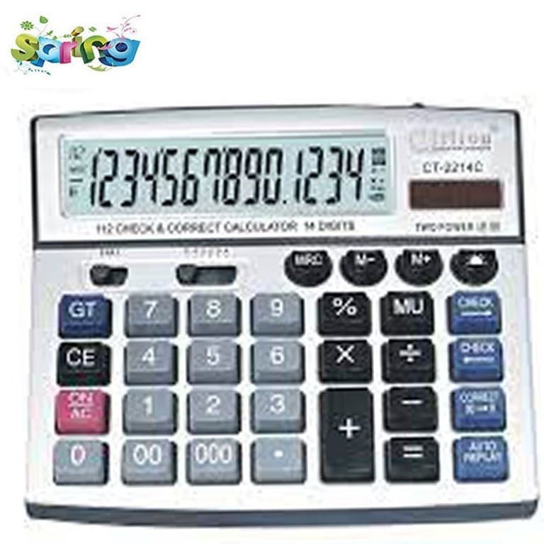 ماشین حساب سیتیزن مدل CT-2214C ا Citizen CT-2214C Calculator — تصویر ۷