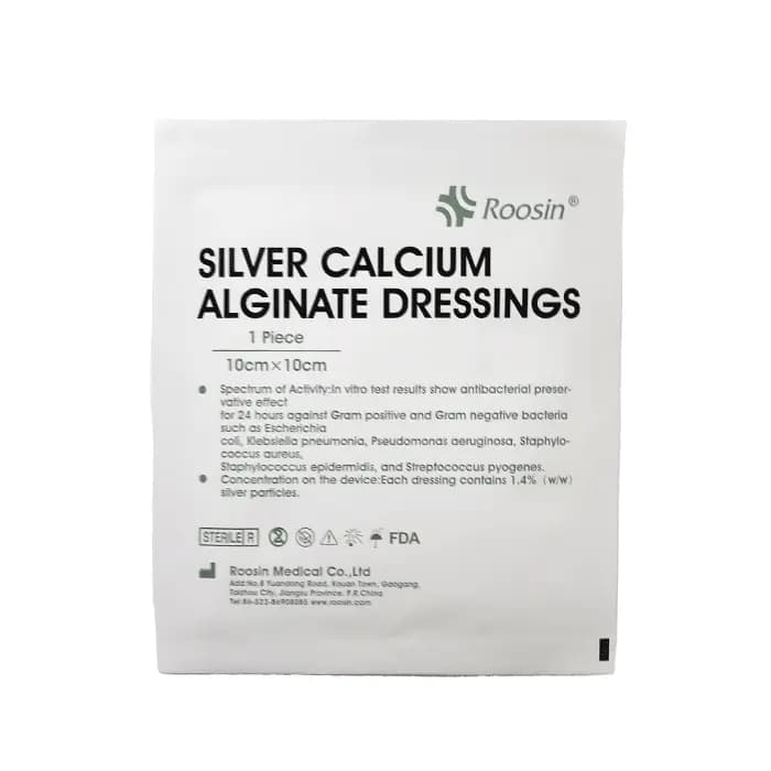 پانسمان آلژینات کلسیم نقره روزین | Roosin Silver Calcium Alginate — تصویر ۵