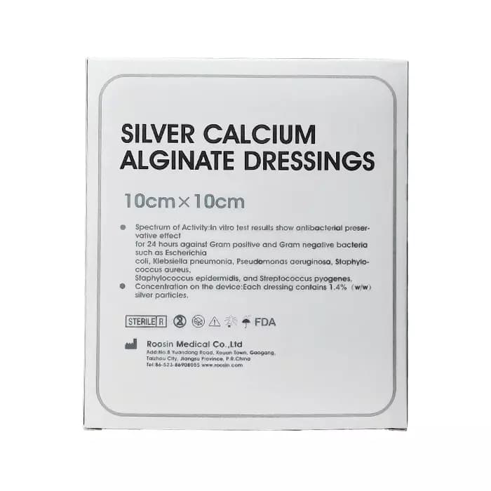 پانسمان آلژینات کلسیم نقره روزین | Roosin Silver Calcium Alginate — تصویر ۶