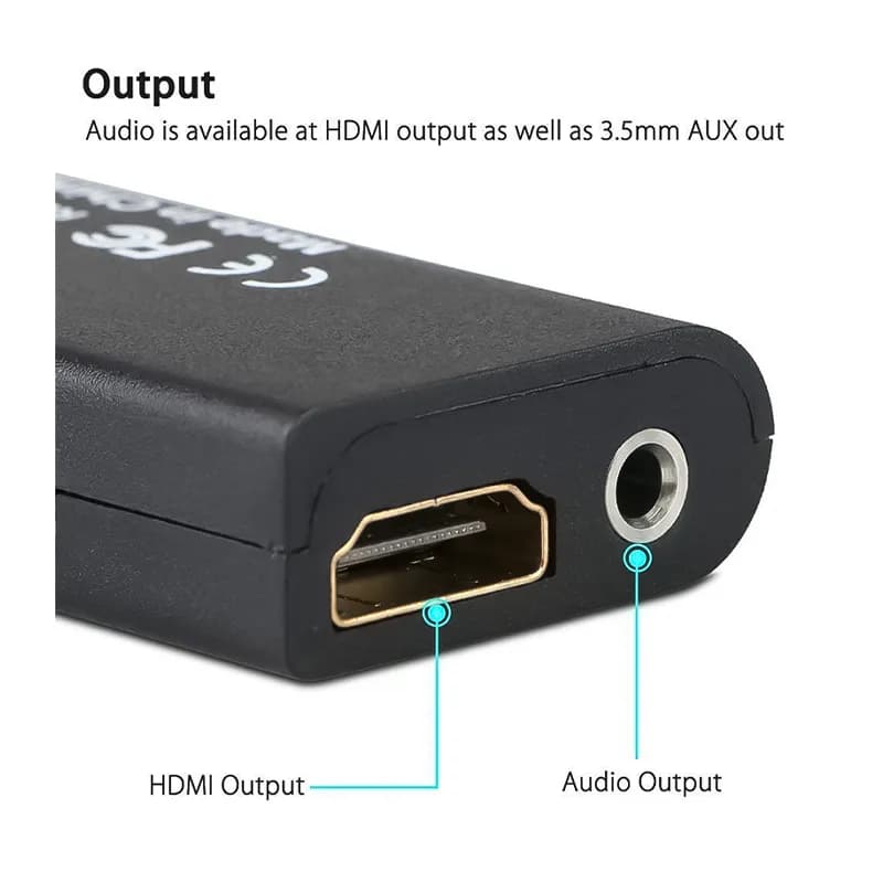 مبدل پلی استیشن 2 به HDMI مدل G300 — تصویر ۵