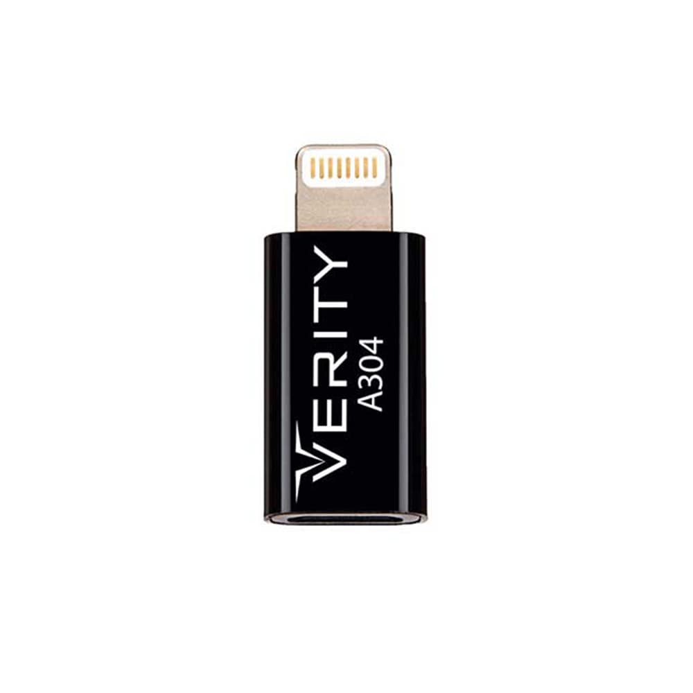 تبدیل OTG اندروید MICRO-USB به آیفون LIGHTNING وریتی Verity مدل A 304 — تصویر ۶