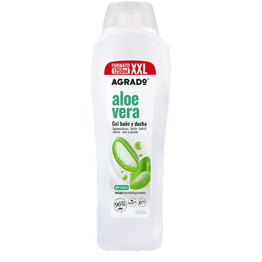 شامپو بدن وگان فامیلی آلوئه ورا آگرادو 1250 میل|Agrado Spanish Family Vegan Aloe Vera Body Shampoo 1250ml — تصویر ۴