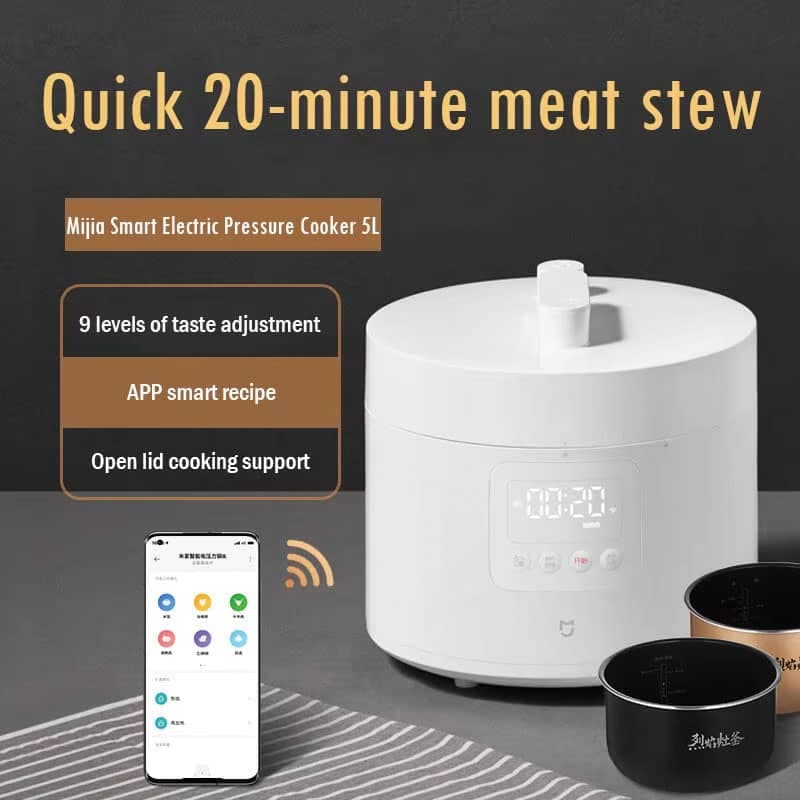 زودپز برقی هوشمند 5 لیتر Mijia MYL02M شیائومی — تصویر ۱۱