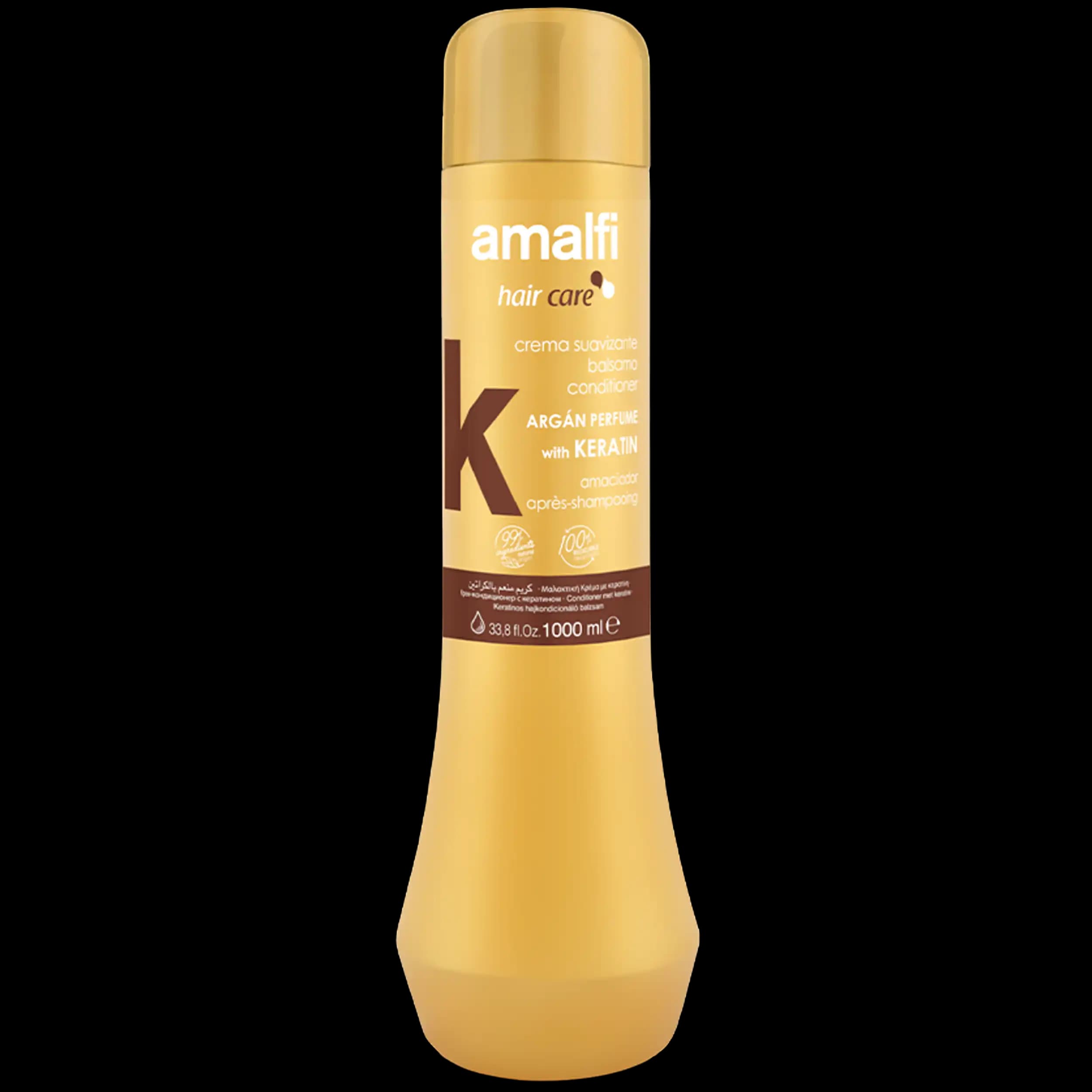 نرم کننده مو سه گانه طلایی آمالفی 1000 میلیلیتر | Amalfi Triple Gold Hair Conditioner, 1000 Milliliters