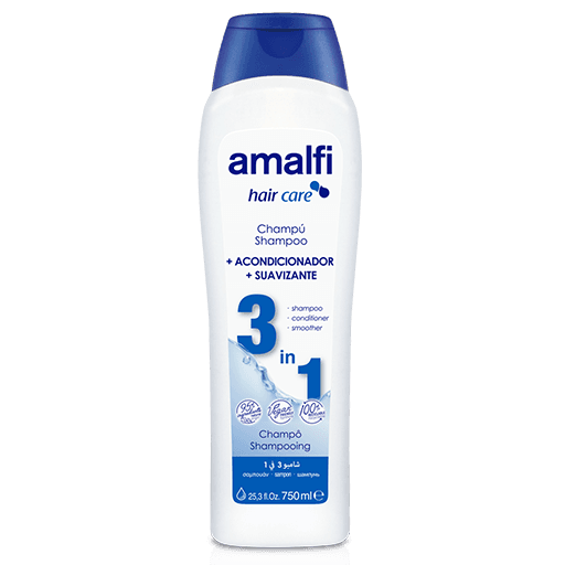 شامپو نرمکننده مو آمالفی مدل سه کاره حجم 750 میلیلیتر Amalfi 3-in-1 Hair Softening Shampoo, 750 Milliliters — تصویر ۳