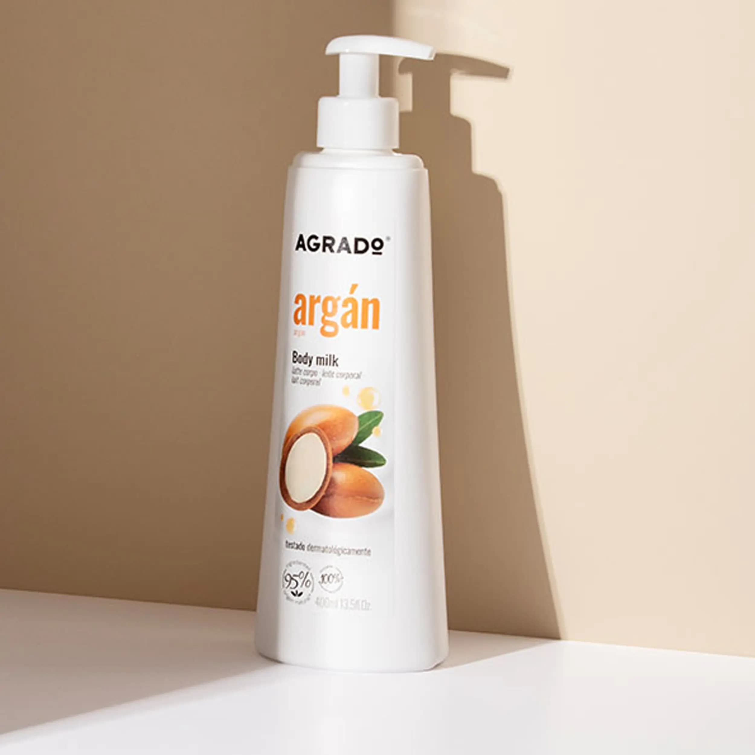 لوسیون بدن آرگان 400 میل آگرادو | Body Milk Argan — تصویر ۷