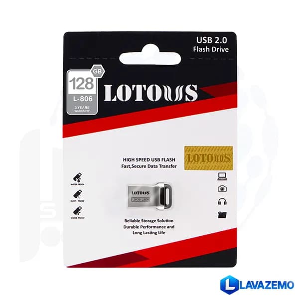 فلش مموری لوتوس مدل L806 ظرفیت 128 گیگابایت — تصویر ۵