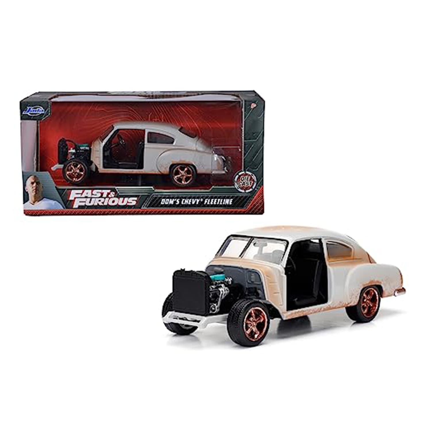 ماکت ماشین جادا مدل فلزی Fast and Furious 8 Chevy Fleetline Vehicle — تصویر ۳