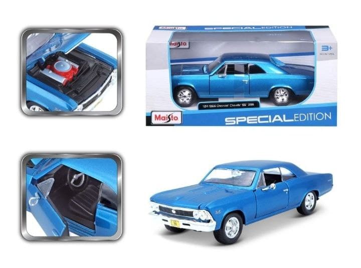 ماکت ماشین Chevrolet Chevelle SS 396 1966 برند Maisto — تصویر ۳