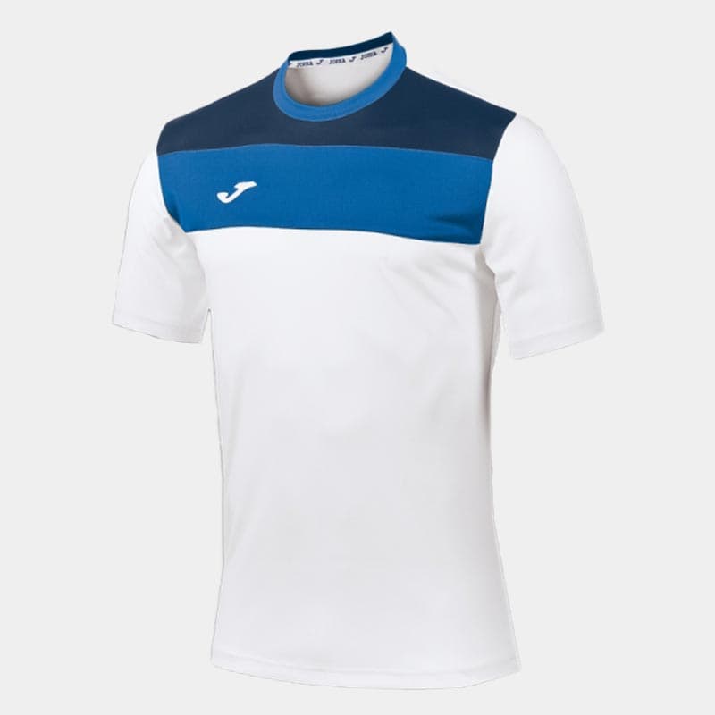تیشرت ورزشی جوما مدل CREW WHITE-ROYAL