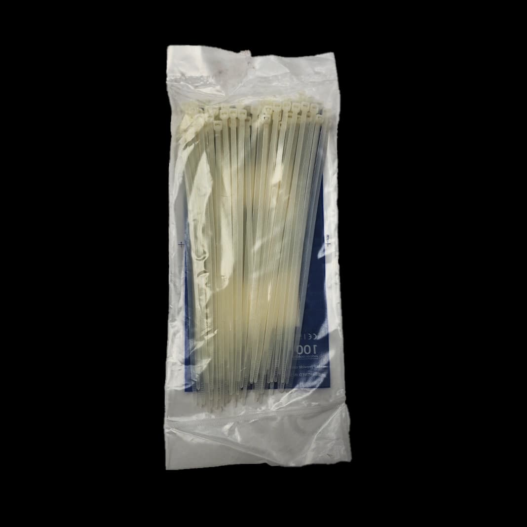 بست کمربندی سفید پلاستیکی صد عددی 3.6*250 G4-W — تصویر ۸