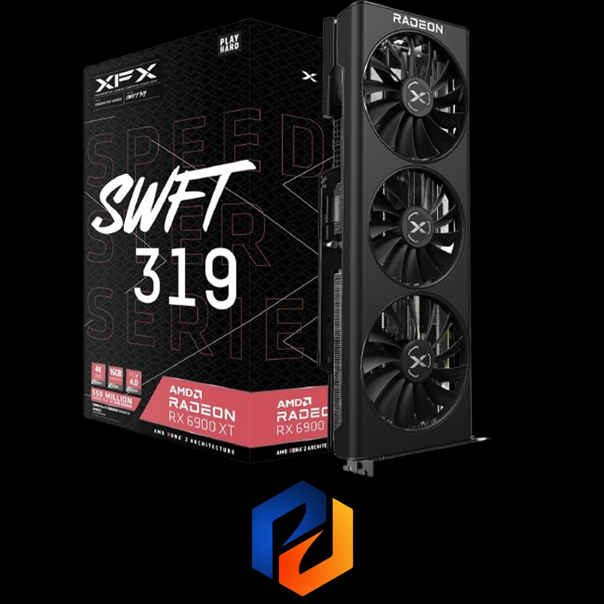 کارت گرافیک XFX SWFT 6900XT 16GB (استوک)