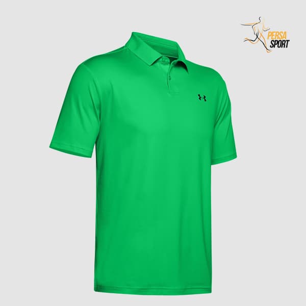پلوشرت مردانه آندر آرمور TECH POLO SHIRT Light Green — تصویر ۳