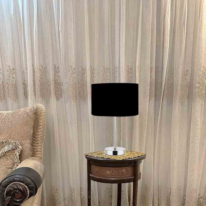 ست آباژور ایستاده و رومیزی لوتوس لایت مدل گلایل کروم — تصویر ۹