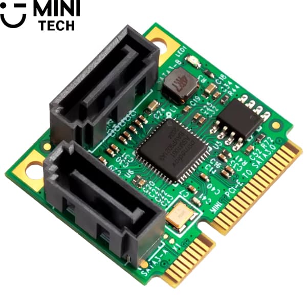 تبدیل مینی PCI-E به ساتا مینی تک