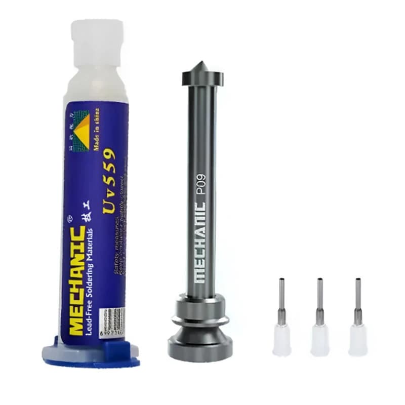 خمیر فلکس سرنگی Mechanic UV-559 P09 10ml — تصویر ۲