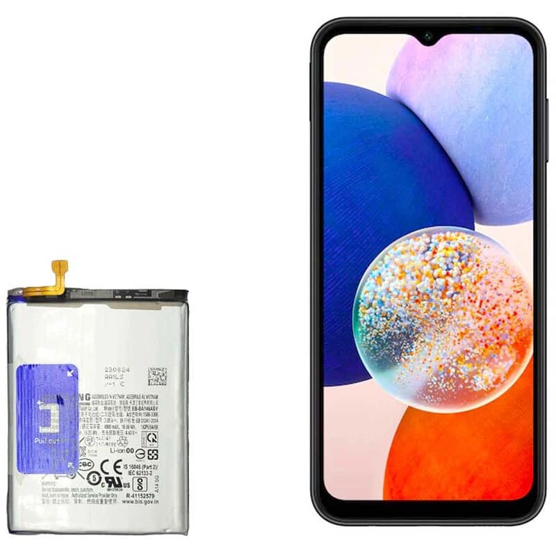 باتری موبایل اورجینال سامسونگ Galaxy A14 EB-BA146ABY — تصویر ۳