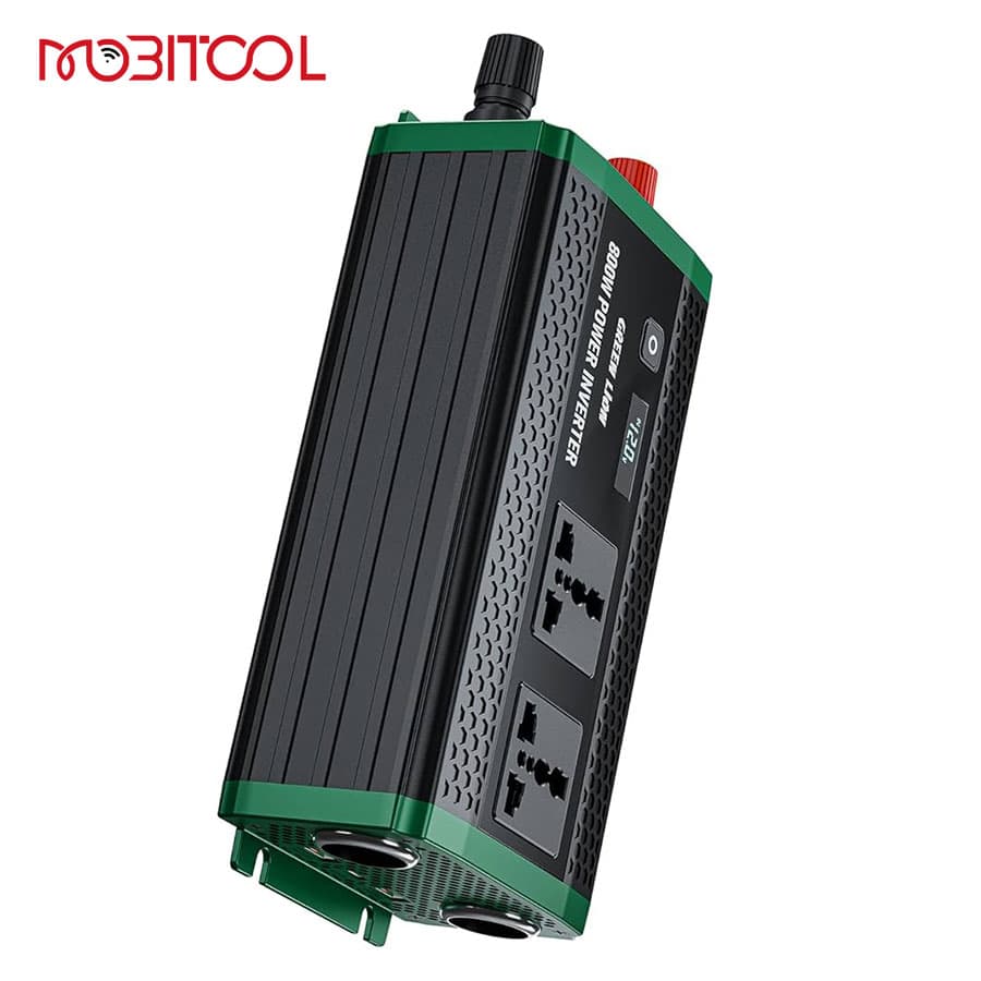 اینورتر خودرو 800 وات گرین لاین Green Lion GC-350 Car Inverter — تصویر ۴
