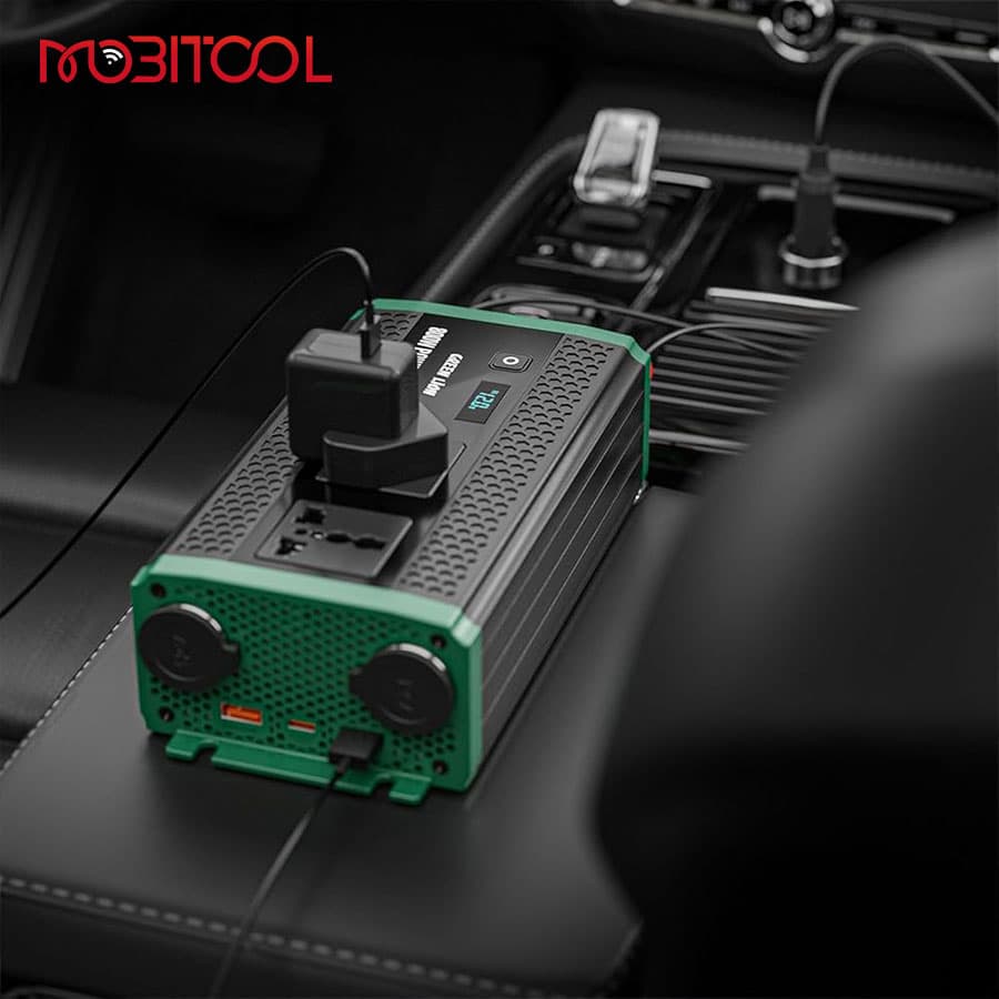 اینورتر خودرو 800 وات گرین لاین Green Lion GC-350 Car Inverter — تصویر ۶