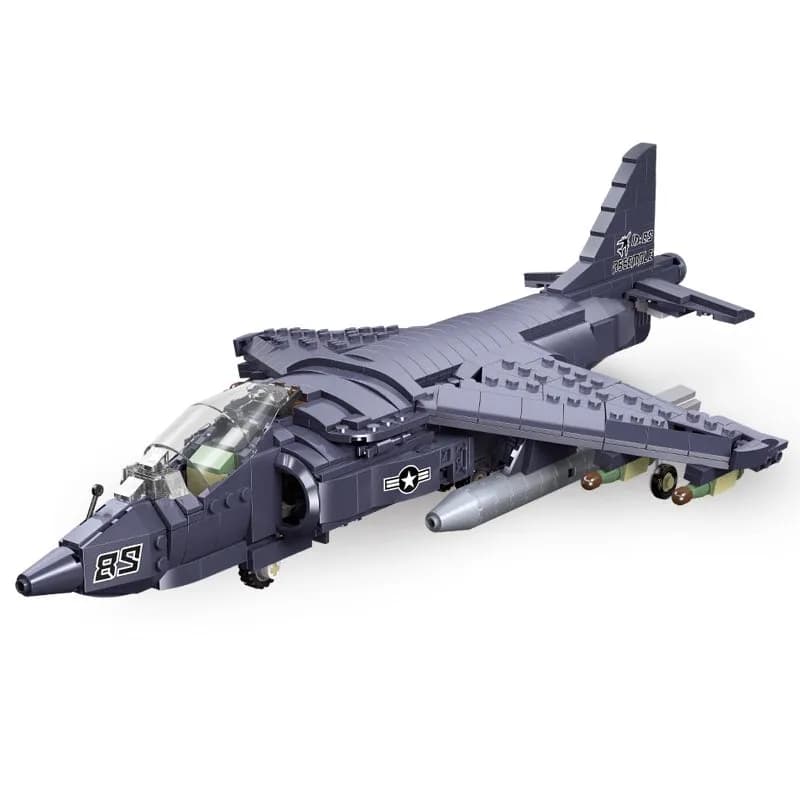 لگو هواپیمای جنگنده پیشرفته مدل AV-8II کد 61052 — تصویر ۷