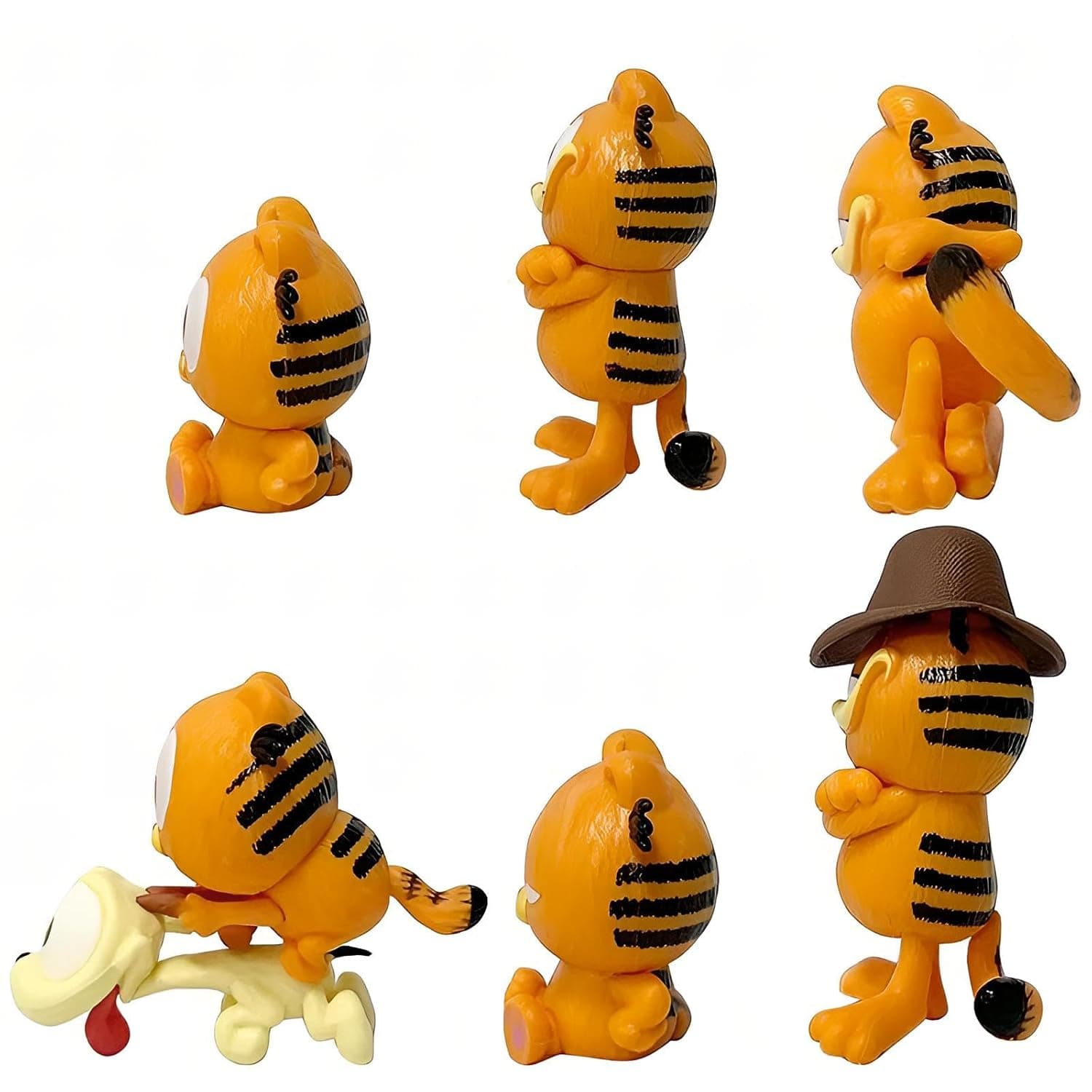 فیگور گربه گارفیلد Garfield مجموعه 6 عددی — تصویر ۷