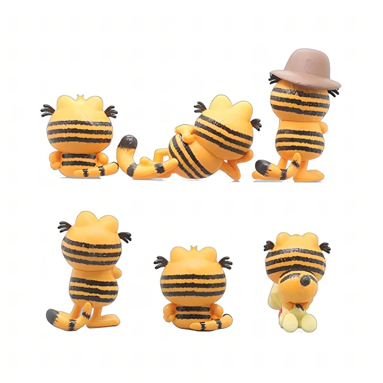 فیگور گربه گارفیلد Garfield مجموعه 6 عددی — تصویر ۸