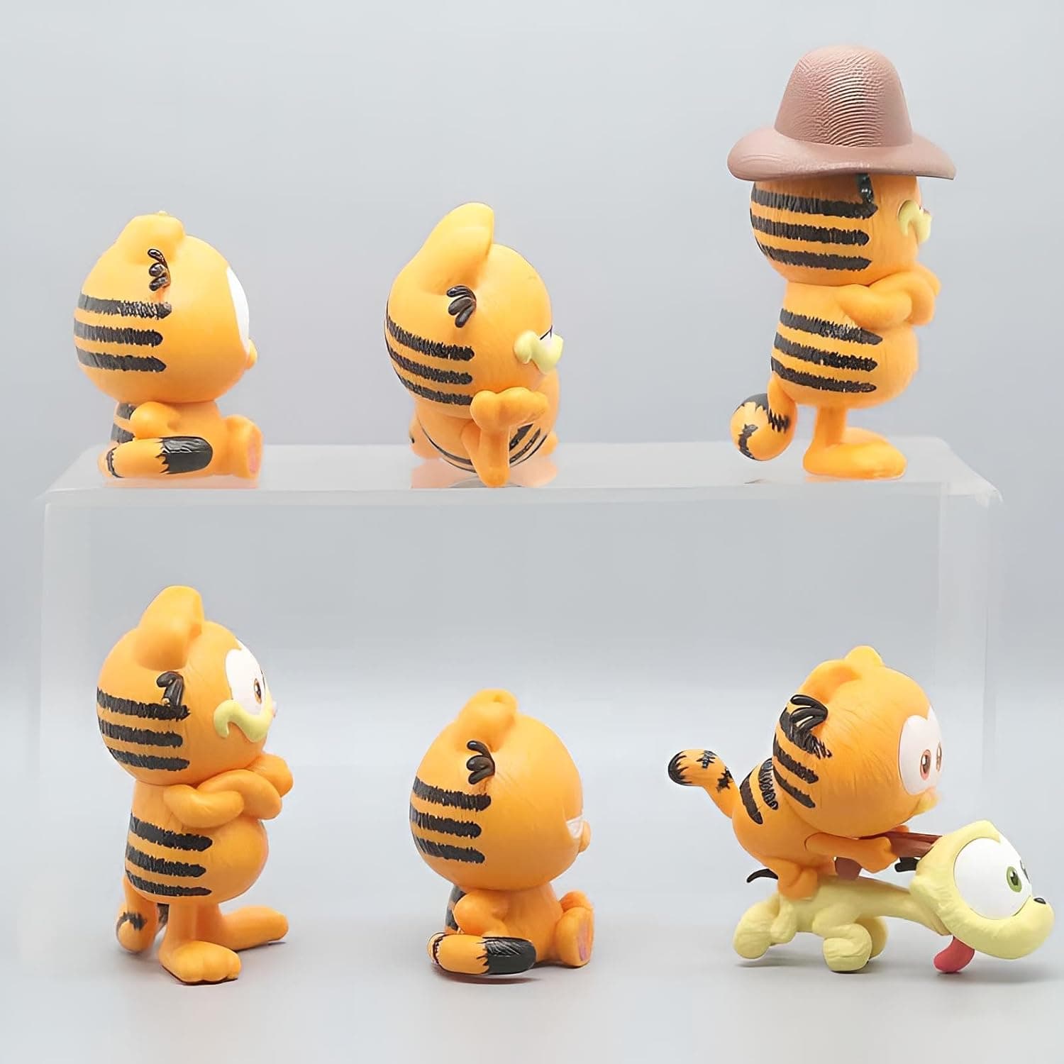 فیگور گربه گارفیلد Garfield مجموعه 6 عددی — تصویر ۹