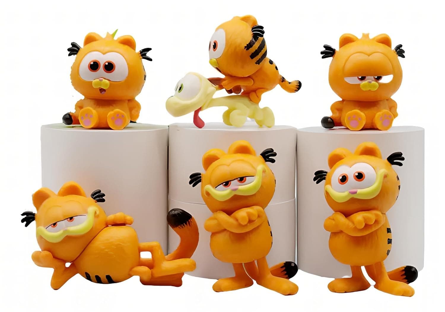 فیگور گربه گارفیلد Garfield مجموعه 6 عددی — تصویر ۶