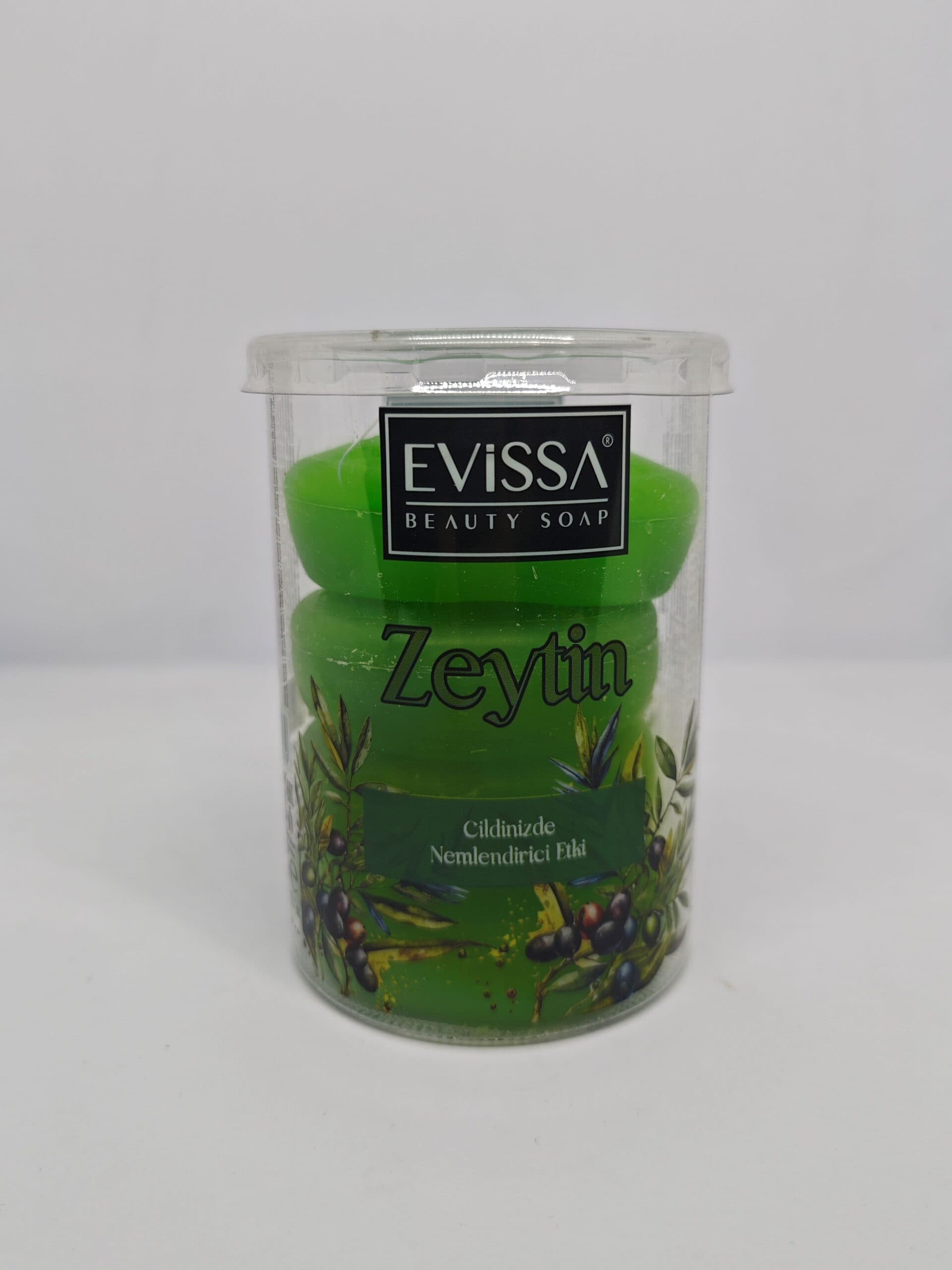 صابون اویسا EVISSA رایحه زیتون وزن 360 گرم بسته 4 عددی — تصویر ۲