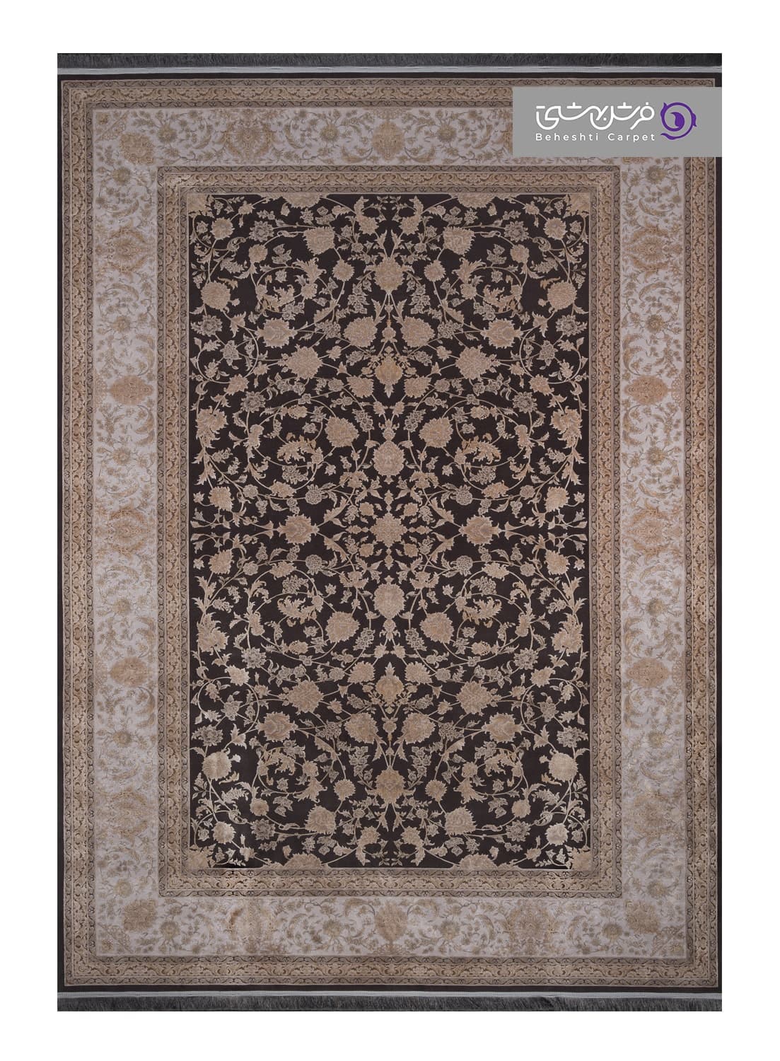 فرش طرح نارسیس کد 8309