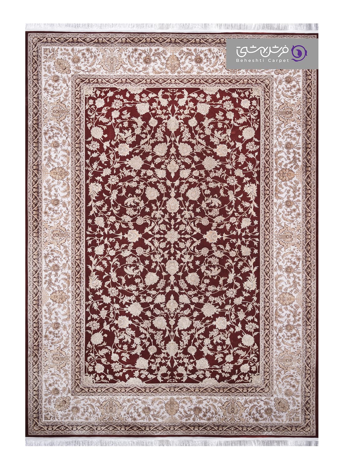 فرش طرح نارسیس کد 8308